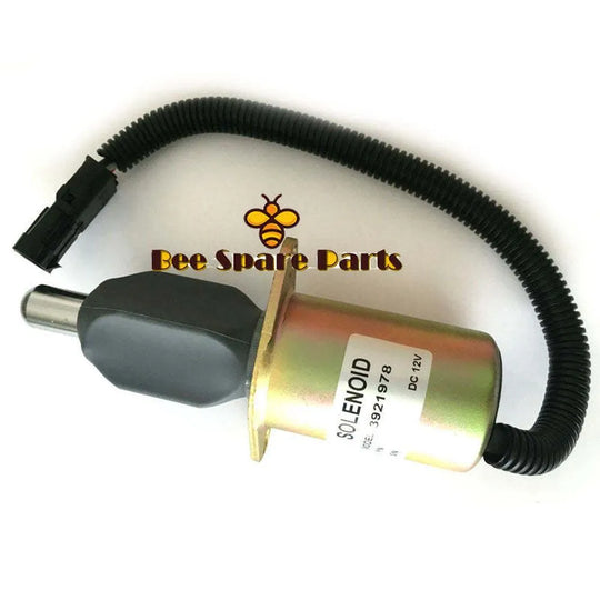 12V New Shut Off Solenoid 3921978 3918600 3915502 Fits For Cummins 6CT 6CTA Engine-Solenoid & Solenoid Valve-BeeSpareParts