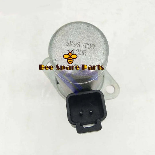 12V Solenoid Valve 42N-64-11721 Fits For Komatsu WB93R WB93S WB97R WB97S-BeeSpareParts