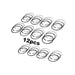 12x Piston Rings Set STD For Bentley Flying Spur Continental GT 6.0T W12 BWR CKH-BeeSpareParts