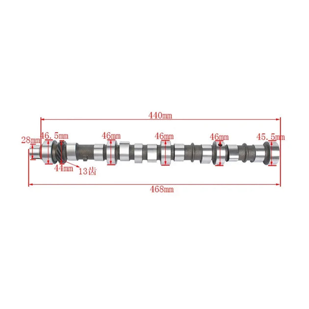 13511-76049-71 Forklift Parts Camshaft Used for Toyota 6-8f/4y Engine-BeeSpareParts