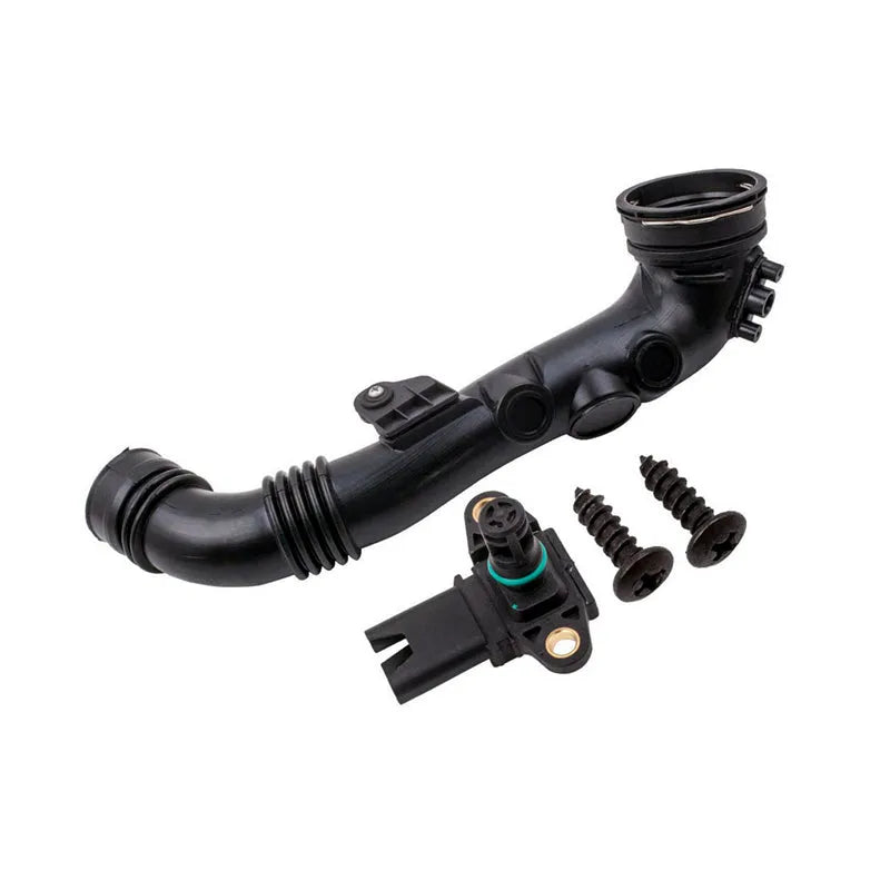 13717615026 13717599294 Car Throttle Intercooler Air Induct Duct Pipe With Sensor For BMW 1 3 Series X1 E84 E88 E91 E92 E93-BeeSpareParts