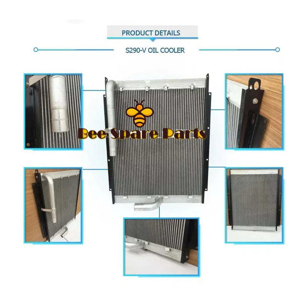 13C30000-2 hydraulic oil cooler for S290LC-V Daewoo excavator-BeeSpareParts