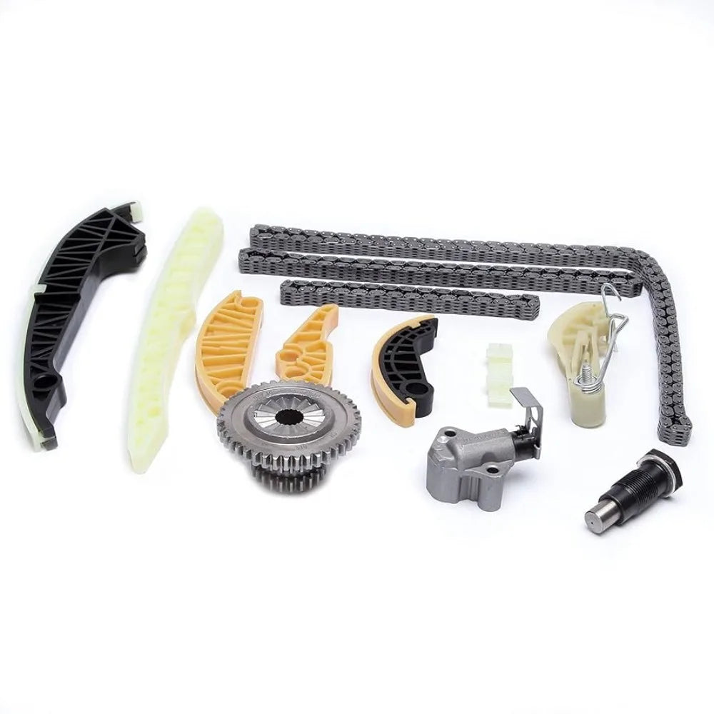 13pcs Timing Chain Tensioner Guide Kit For VW Audi A4 A5 1.8 2.0 CJEB CNCD CNCE-BeeSpareParts