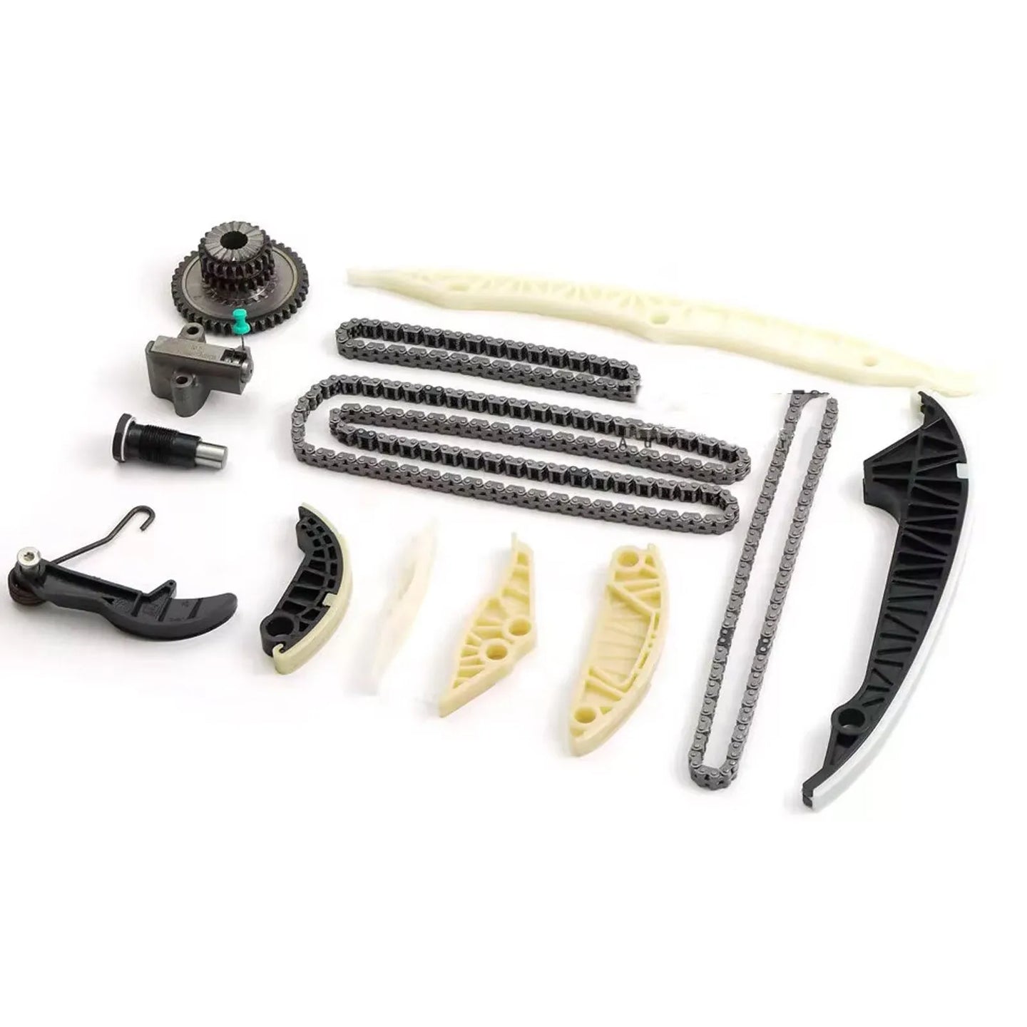 13pcs Timing Chain Tensioner Guide Kit for VW Audi A4 A5 MK7 1.8 2.0 CJEB CNCD CNCE-BeeSpareParts