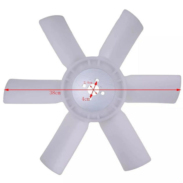 145306730 Fan Blade fits Perkins Engine 403D-15 404D-22 403C-15 404C-22 104-19-BeeSpareParts