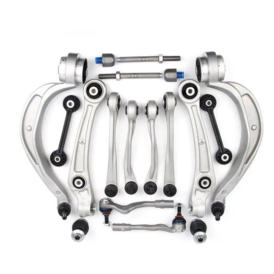 14pcs Front Control Arm Balljoint Suspension Kit for Audi 2012-16 A4 A5 A6 Q5 S5-BeeSpareParts