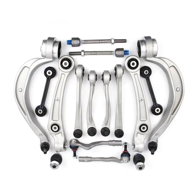 14pcs Front Control Arm Balljoint Suspension Kit for Audi 2012-16 A4 A5 A6 Q5 S5-BeeSpareParts
