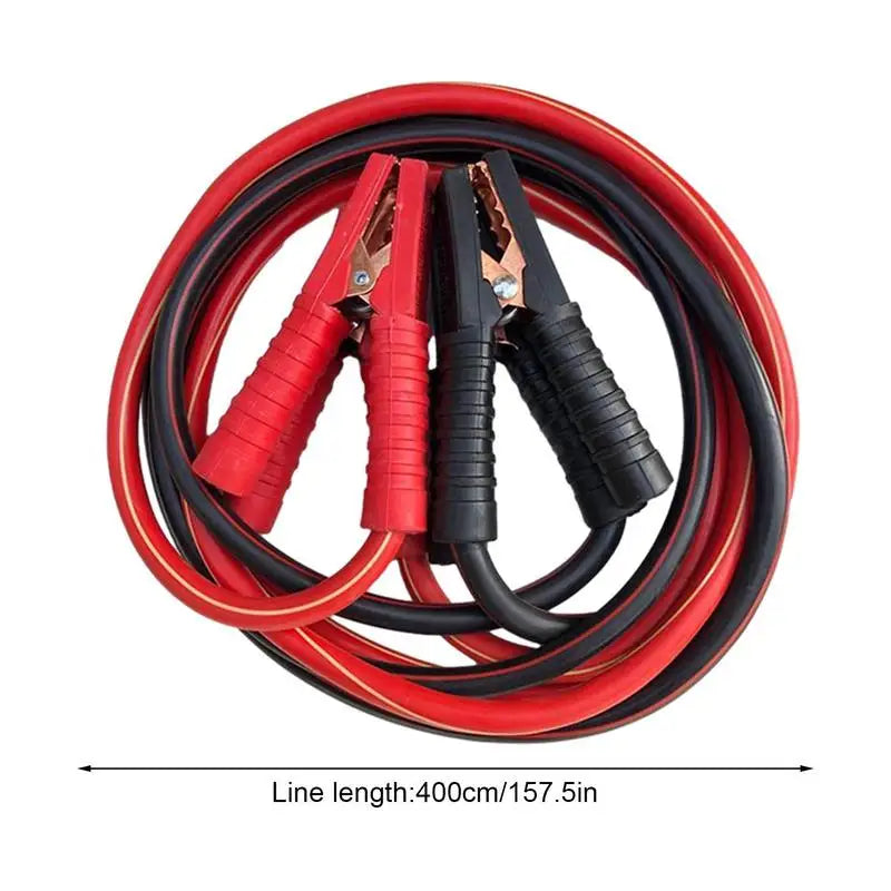 1500A 3/4m Jumping Cables Battery Connection Line Jumper Cables Heavy Duty Leads Booster Starter Firewire For Car Van Truck-BeeSpareParts