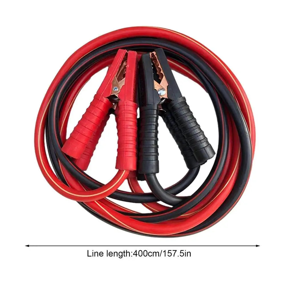 1500A 3/4m Jumping Cables Battery Connection Line Jumper Cables Heavy Duty Leads Booster Starter Firewire For Car Van Truck-BeeSpareParts