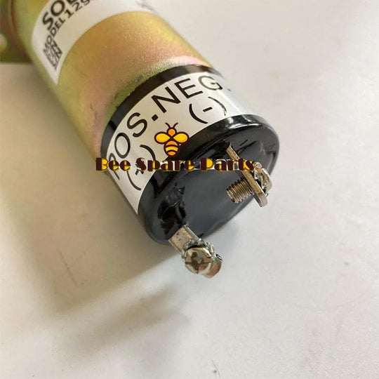 1502-12A7U1B 129470-67320 12V Shut Off Solenoid for Yanmar 12V 3, 4 & 6 Cylinder-BeeSpareParts
