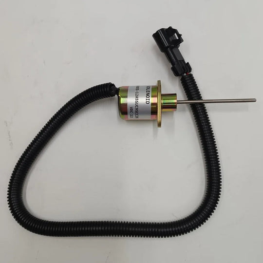 1503ES-12A5SUC9SCC28 12V Fuel Flameout Solenoid Valve 25-38109-05S for Kubota-Replacement Aftermarket Parts