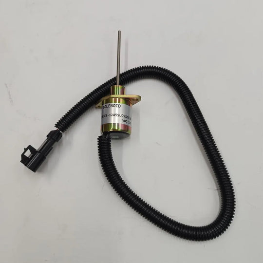 1503ES-12A5SUC9SCC28 12V Fuel Flameout Solenoid Valve 25-38109-05S for Kubota-Replacement Aftermarket Parts