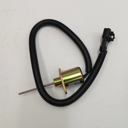 1503ES-12A5SUC9SCC28 12V Fuel Flameout Solenoid Valve 25-38109-05S for Kubota-Replacement Aftermarket Parts