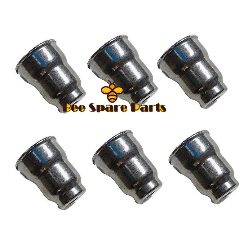 6pcs Diesel Engine Injector Sleeve 1841095C1/1841095/491953 For Navistar DT-466E & 530E 2004