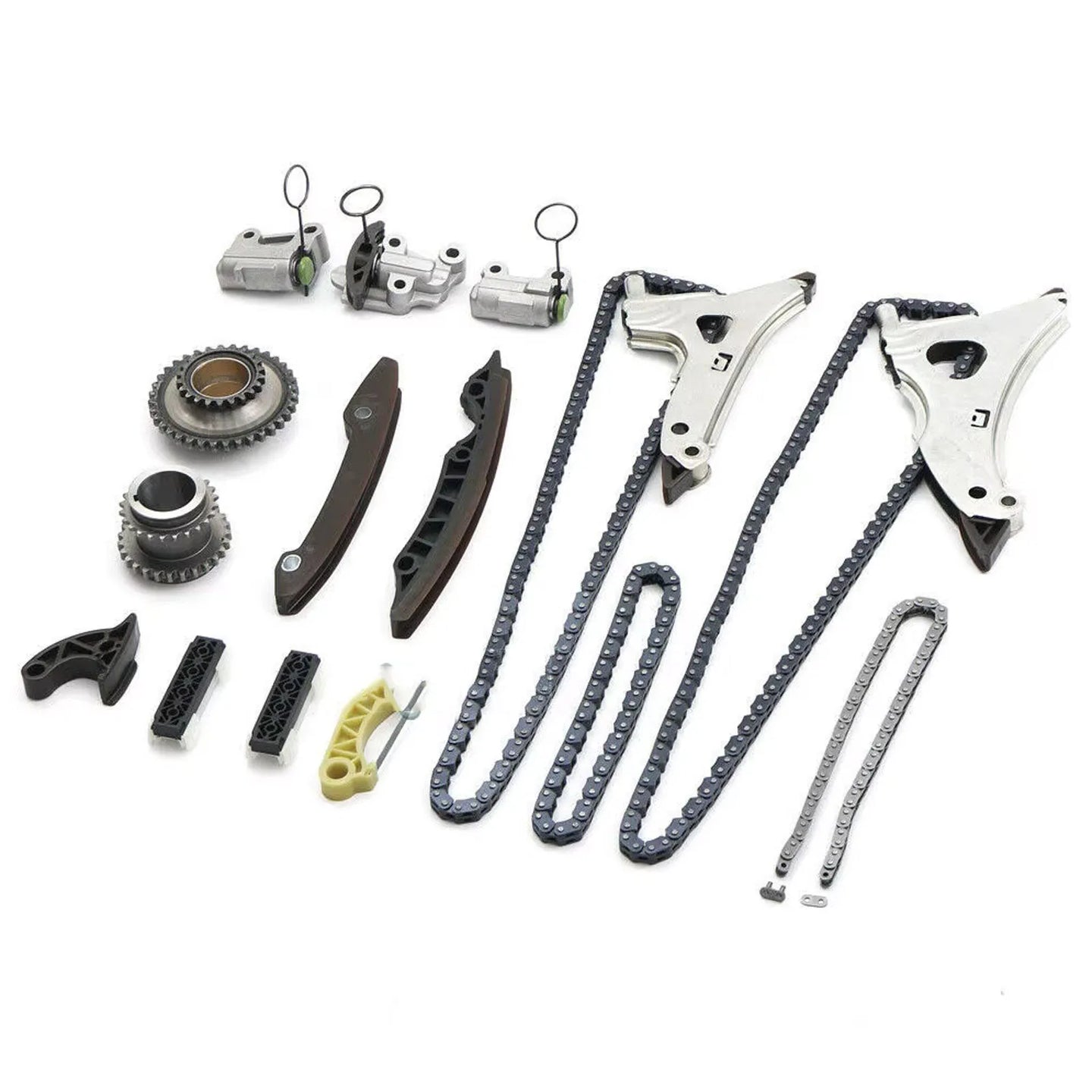 15pcs Timing Chain Tensioner Rail Kit for Mercedes-Benz W205 W222 M276 3.0T 3.5-BeeSpareParts