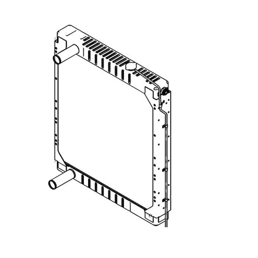 1673809 167-3809 Water Radiator Fits Caterpillar14H/143H/160H/163H-Replacement Aftermarket Parts
