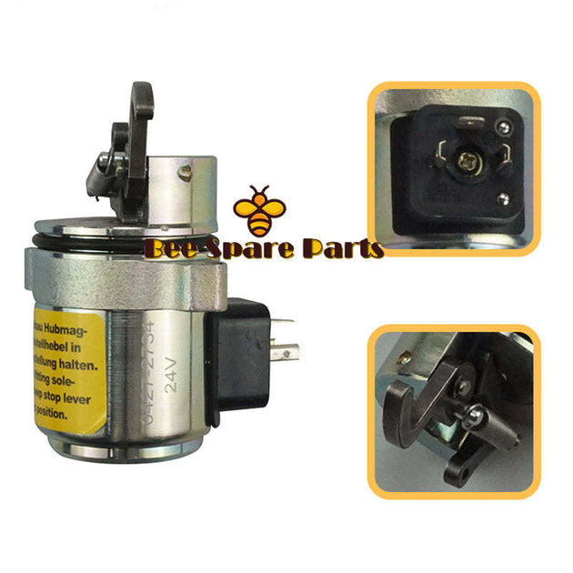 Fuel Shutoff Solenoid 04272734 0427 2734 24V for Deutz 1011 Engine