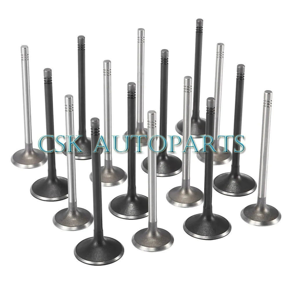16pcs Inlet & Outlet Valves For Mercedes-Benz A35 AMG C300 W205 M260 M264 2.0 Engine-BeeSpareParts