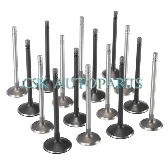 16pcs Inlet & Outlet Valves For Mercedes-Benz A35 AMG C300 W205 M260 M264 2.0 Engine-BeeSpareParts