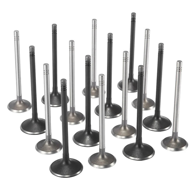 16pcs Intake & Exhaust Valves Set For Ford Ranger Land Rover Defender 2.2 2.4 TDCi TD4-BeeSpareParts