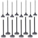 16pcs Intake & Exhaust Valves Set For Ford Ranger Land Rover Defender 2.2 2.4 TDCi TD4-BeeSpareParts