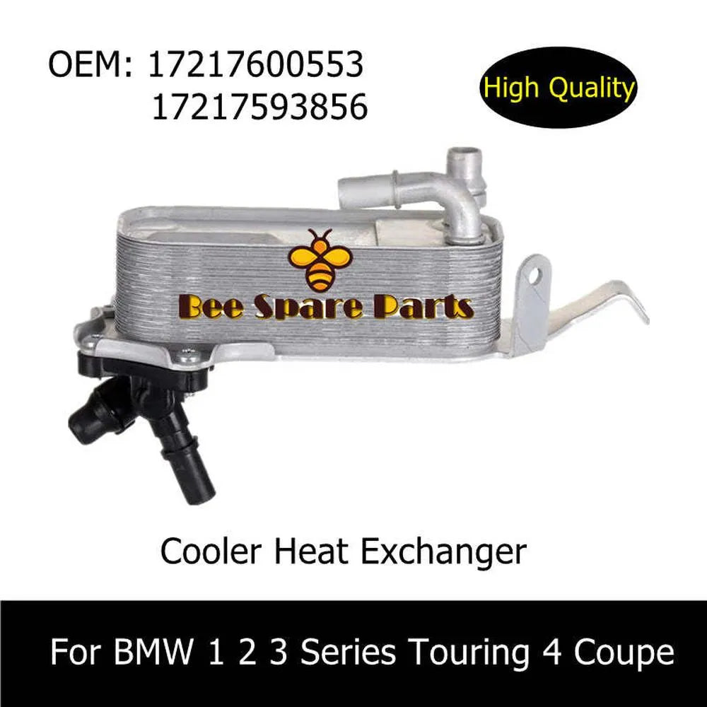 17217600553 17217593856 7593856 Transmission Oil Cooler Heat Exchanger For BMW1 2 3 Touring 4 Coupe F30 F32 F33 F36 435I-BeeSpareParts