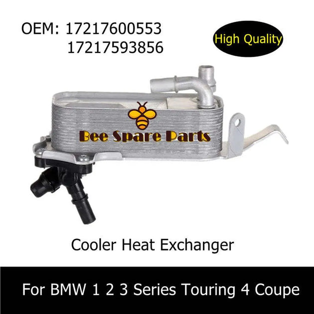 17217600553 17217593856 7593856 Transmission Oil Cooler Heat Exchanger For BMW1 2 3 Touring 4 Coupe F30 F32 F33 F36 435I-BeeSpareParts