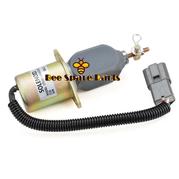 1751ES-12 12V Stop Solenoid 129953-77803 129953-77811 SA-4673-S 12V Fit for Yanmar Engine-BeeSpareParts