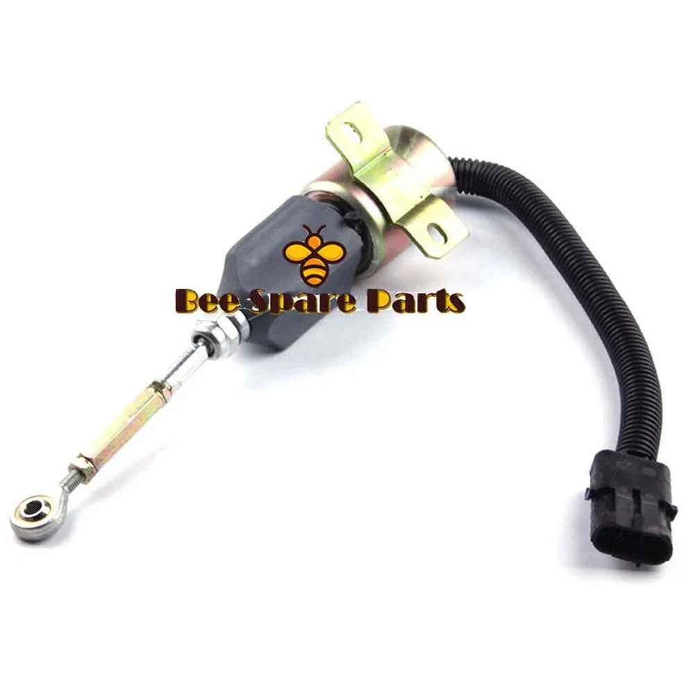 1751ES-24E7UC3B1S1 3415441 New Stop Solenoid For Cummins QSC8.3 Engine-Solenoid & Solenoid Valve-BeeSpareParts