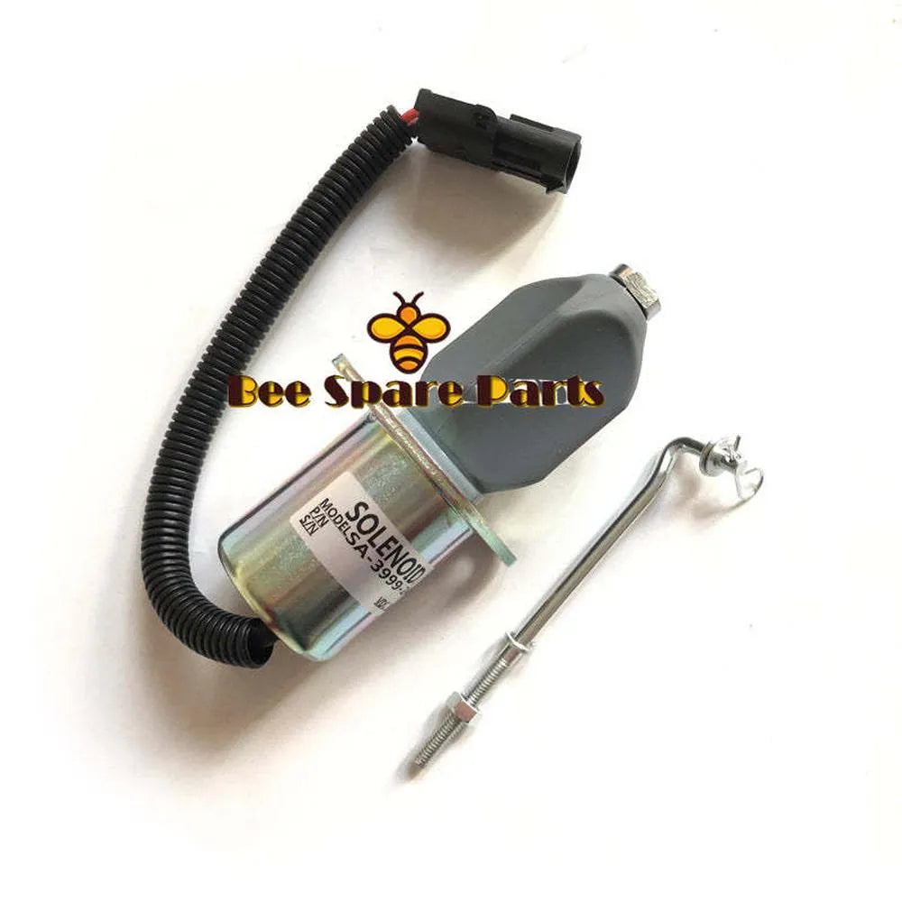1752ES 24V Fuel Shutoff Stop Solenoid Valve SA-3999-24 SA-4014-24 24V for Cummins Engines-Solenoid & Solenoid Valve-BeeSpareParts