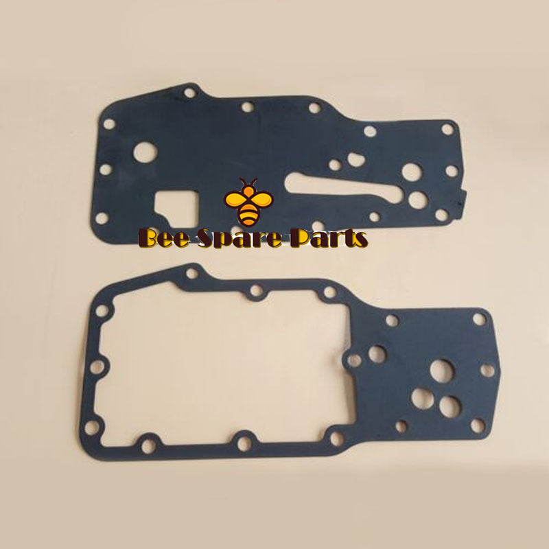 Oil Cooler Cover Filter Head Gaskets Set For Dodge 5.9 24V Cummins 3977913 03-06