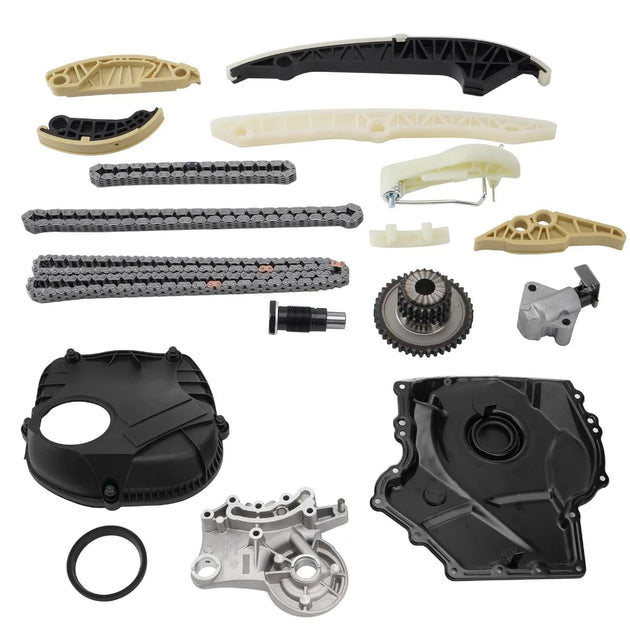 18pcs Timing Chain Tensioner Kit For VW CC GTI Tiguan Audi Q5 TT A4 A6 2.0TSI-BeeSpareParts