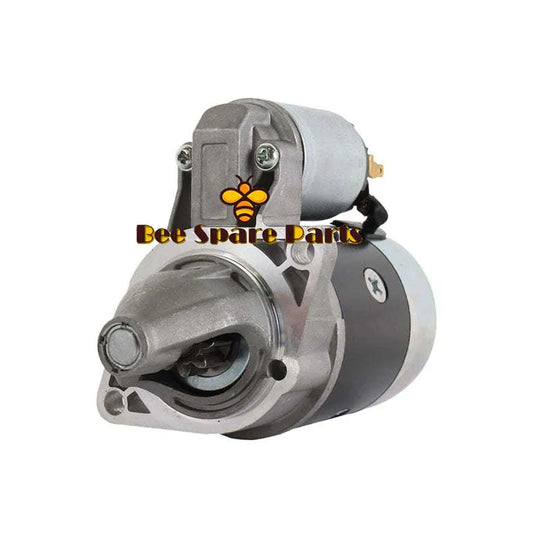 19837-63010 12 Volt Starter Made Fits Kubota T1600H T1600HG Mower KH007H Excavator-Replacement Aftermarket Parts