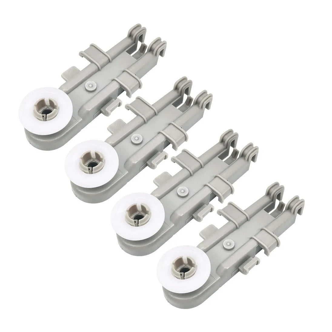 4PACK Upper Dishrack Wheel 8268743 for Whirlpool Kenmore KitchenAid Dishwasher-BeeSpareParts