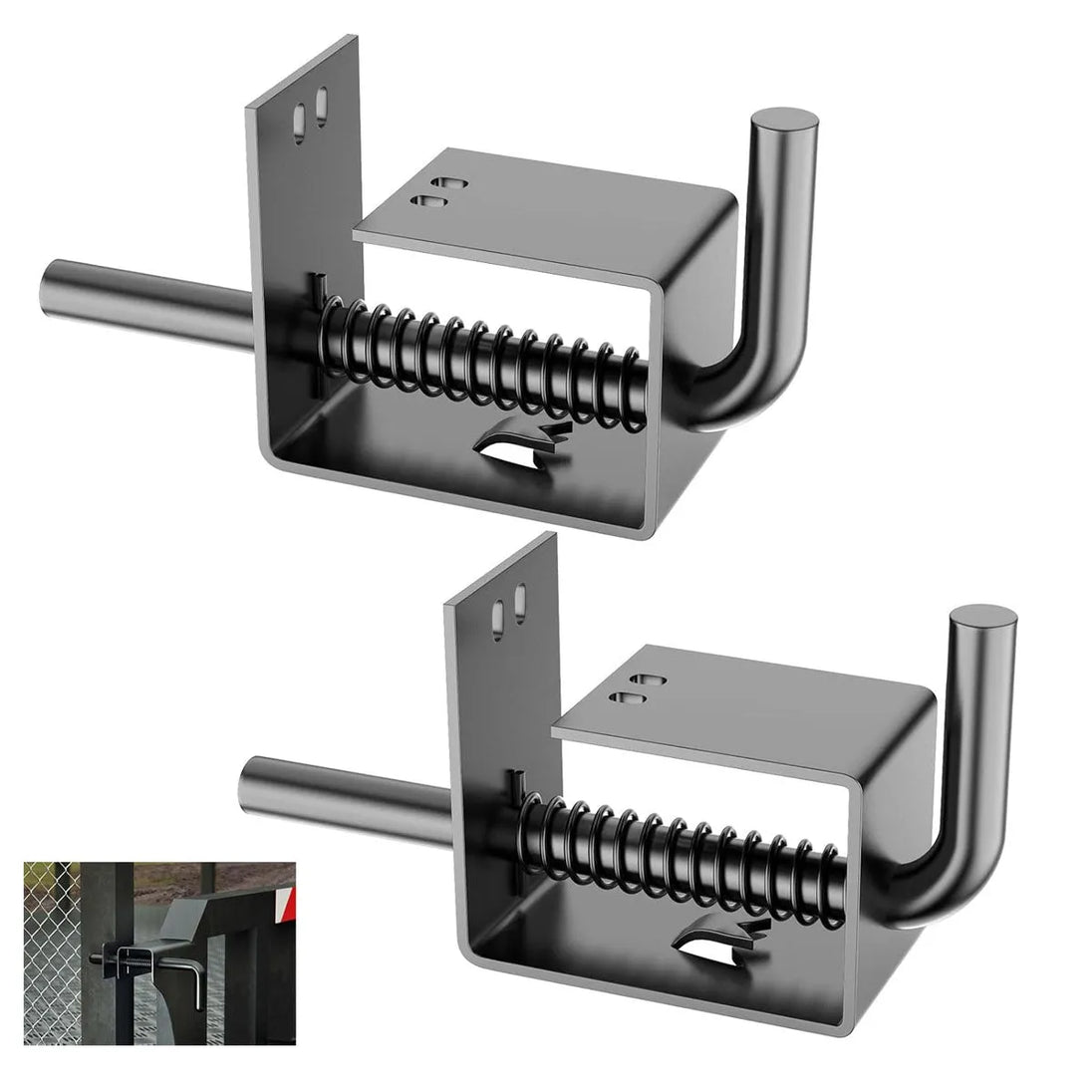 2 Pack Trailer Gate Spring Latch Complete Kit 847 Replacement for Carry-On Trailer Gate Spring Latch/Complete Trailer Gate Spring Latch Kit-BeeSpareParts