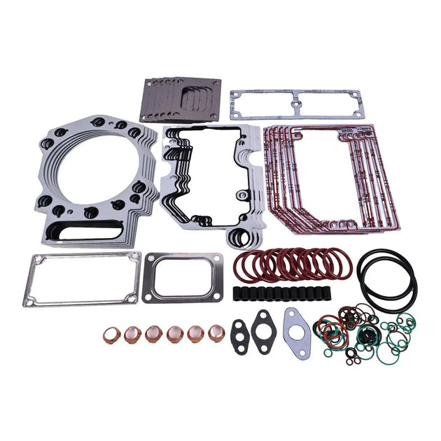 Upper Engine Gasket Set 3800727 For Cummins KTA19 / QSK19-Gasket & Gasket Kit-BeeSpareParts