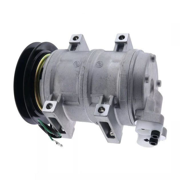 24V A/C Compressor 4713660 4719131 For Hitachi ZX140W-3 ZX250W-3 ZX145W-3-Replacement Aftermarket Parts