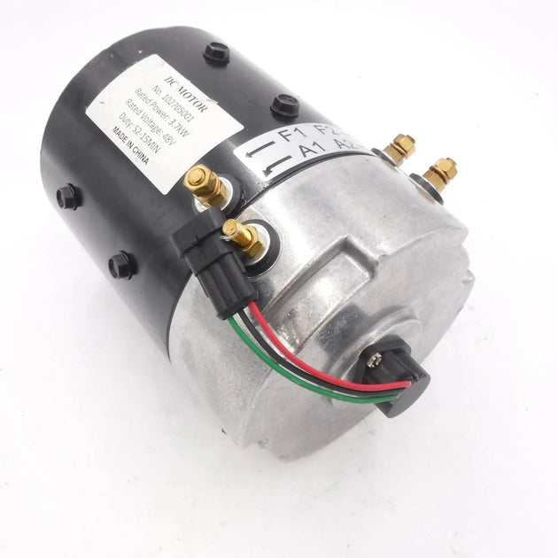 48V 3.7KW DC Motor 102705001 For 2001+ Club Car Precedent Golf Cart-Replacement Aftermarket Parts
