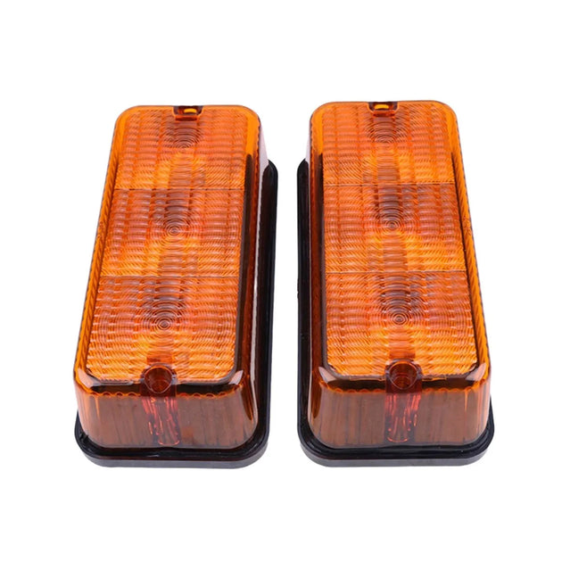 2PCS LED Warning Light 92185C1 for Case 7110 7120 7130 7140 7150 7210 7220 8910-Replacement Aftermarket Parts