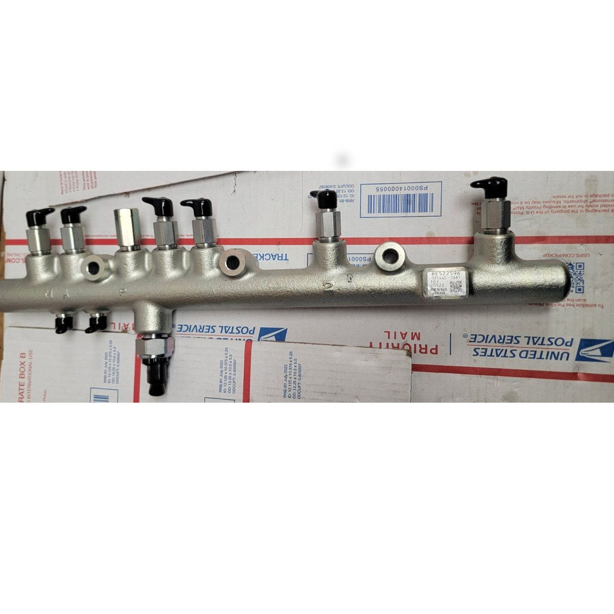 Fuel Rail Assembly RE522596 095440-0680 for John Deere Diesel Engine 6068 6.8L