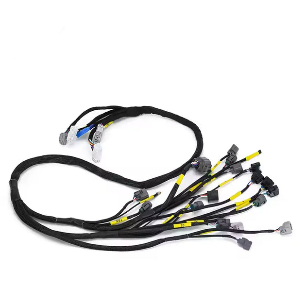 For Honda Civic Integra B16 B18 D16 OBD2 Tucked Budget D B-series Engine Harness-Replacement Aftermarket Parts