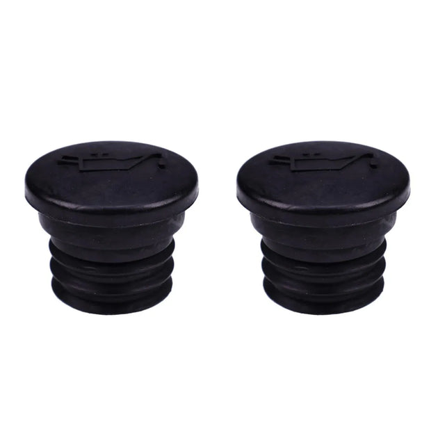 2pcs Engine Oil Cap 7015273 Fits Bobcat S100 S130 S150 S160 S175 S185 S205 T110 T140-BeeSpareParts