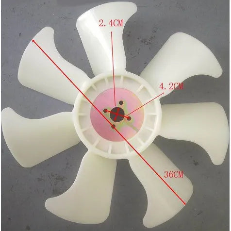 FAN 1554774112 15547-74112 15547-7411-2 For Kubota D1105 Engine-Replacement Aftermarket Parts