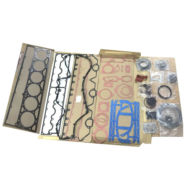 QSM11 Full Cylinder Head Gasket kit Upper & Lower Set 4089478 & 4089998 Compatible with Cummins-Gasket & Gasket Kit-BeeSpareParts