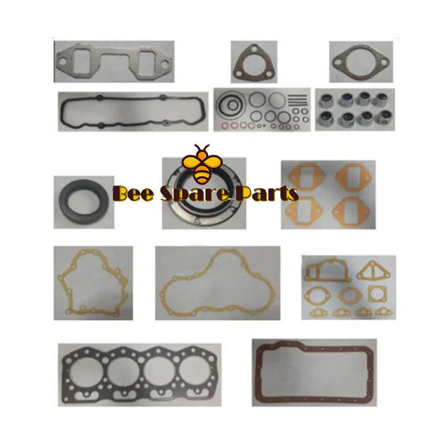 For Mitsubishi 4DR5 Full Gasket Kit ME997346 With Head Gasket ME001345 For KATO HD180G Excavator