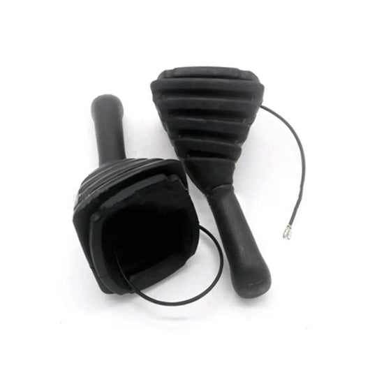 1Pair Control Lever Handle 235-8969 with Boot For CAT Excavator 320B 320C 320D-Replacement Aftermarket Parts