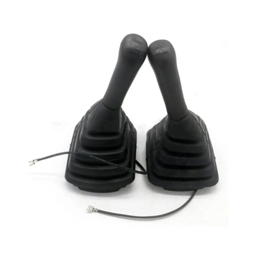1Pair Control Lever Handle 235-8969 with Boot For CAT Excavator 320B 320C 320D-Replacement Aftermarket Parts