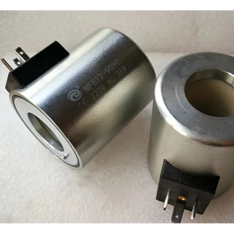 1PC NEW Copper core hydraulic solenoid valve coil MFB12-90YC 220V AC 36W-BeeSpareParts