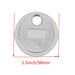 2 Pack Automobile And Motorcycle Spark Plug Gap Adjustment Tool 0.6-2.4mm Coin Type Spark Plug Gauge-BeeSpareParts
