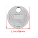 2 Pack Automobile And Motorcycle Spark Plug Gap Adjustment Tool 0.6-2.4mm Coin Type Spark Plug Gauge-BeeSpareParts
